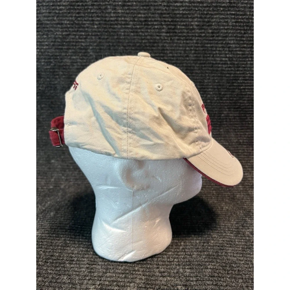 Property of ESPN Athletic Dept - Beige Adjustable Strap Hat - Dad Hat Y2K Street